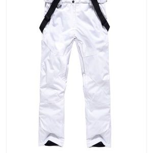 White Snowboard Ski Pants